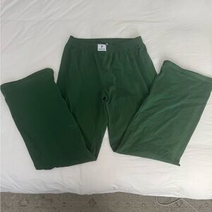 PARKE Green Cotton Boxer Pants